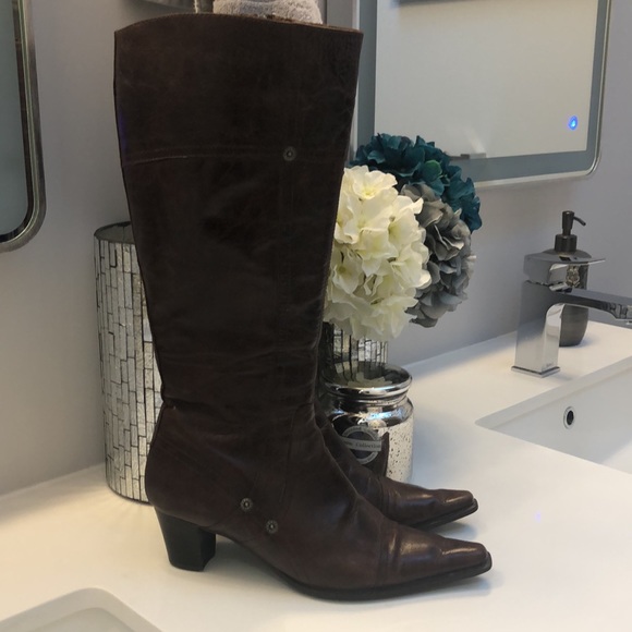 Italian leather boots - Picture 3 of 6